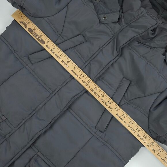 ALPHA INDUSTRIES Madison Vegan Fur Parka Puffer Jacket Military Cargo Gorpcore - Picture 7 of 15